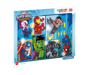 PUZZLE MARVEL SUPER HERO - 30 PIEZAS