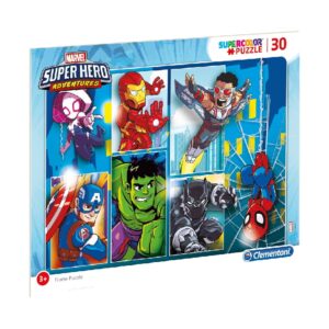 PUZZLE MARVEL SUPER HERO - 30 PIEZAS