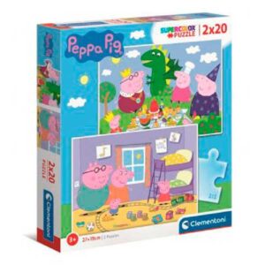 Puzzle 2X20 Pzs Peppa Pig