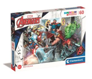 PUZZLE MARVEL AVENGERS - 60 PIEZAS - SUPERCOLOR