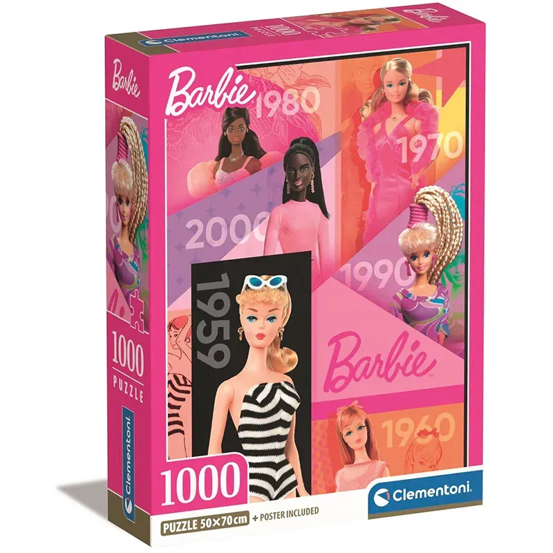 Puzzle 1000 Pzs Barbie 65Yrs - Compact