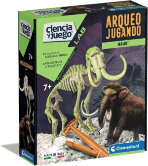 ARQUEOJUGANDO MAMUT FLUORESCENTE