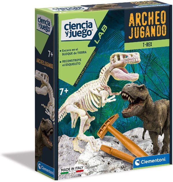 ARQUEOJUGANDO T-REX FLUORESCENTE