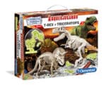 ARQUEOJUGANDO T-REX Y TRICERATOPS FLUORESCENTE - Imagen 3