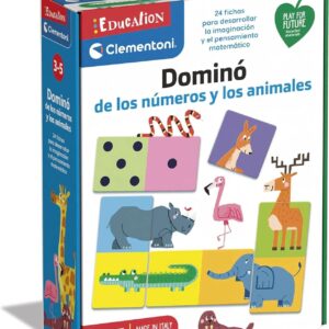 Dominó de los números y los animales