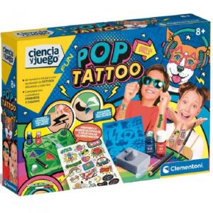 CLEMENTONI POP TATTOO CIENCIA Y JUEGO