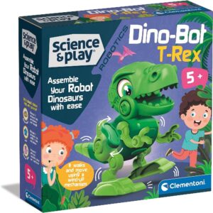 DINO BOT T-REX, SET DE ROBOT PARA MONTAR Y APRENDE