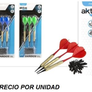 BLISTER 3 DARDOS + 24 PUNTAS 3/S - AKTIVE SPORTS