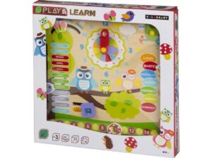 JUEGO EDUCATIVO MADERA BUHOS +3A ESPAÑOL WOOMAX