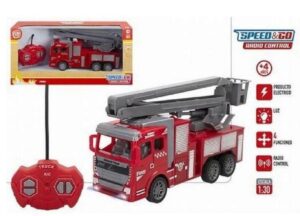 CAMION DE BOMBEROS RADIO CONTROL 1:30 27MGH