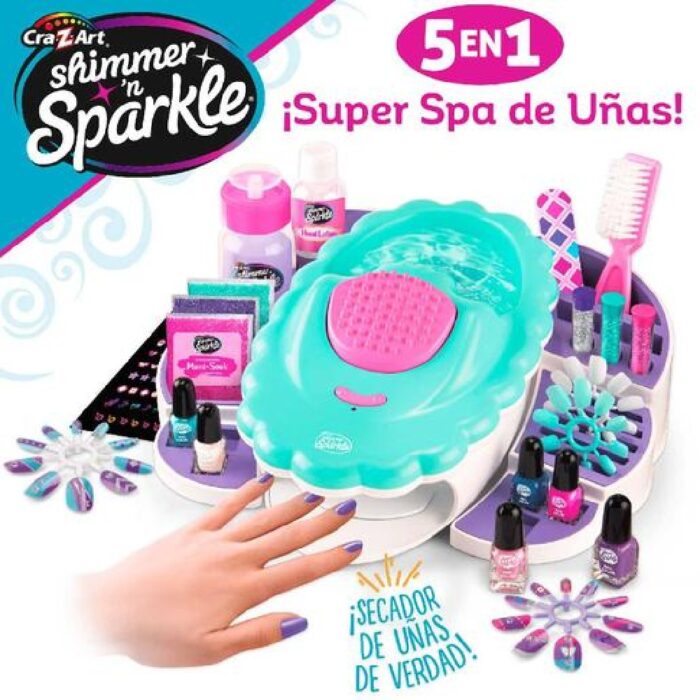 SHIMMER N SPARKLE-5 EN 1 SPA DE UÑAS - Imagen 1