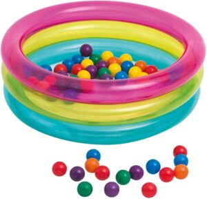 PISCINA CON 50 BOLAS 86X25 CM