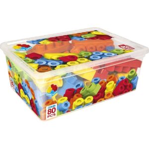 CONTENEDOR 80 PCS COLOR BLOCK - BASIC