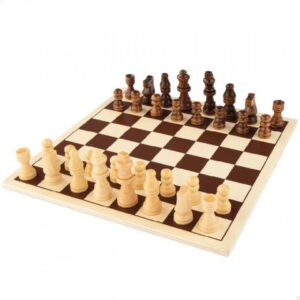 CB GAMES- JUEGO AJEDREZ MADERA 25X25CM