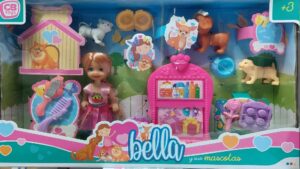 BELLA SET MUÑECA CON ACCESORIOS