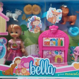 BELLA SET MUÑECA CON ACCESORIOS
