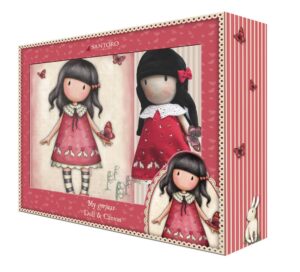 SET REGALO GORJUSS MUÑECA Y LIENZO TIME TO FLY