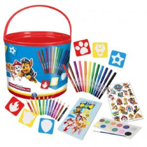 CUBO DE ACTIVIDADES PATRULLA CANINA PAW PATROL 46 PZAS