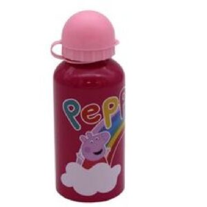 BOTELLA DE ALUMINIO DE PEPPA PIG 400ML