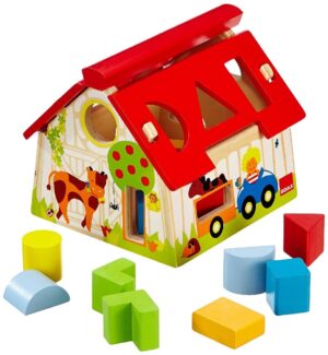 GRANJA FORMAS GEOMETRICAS MADERA