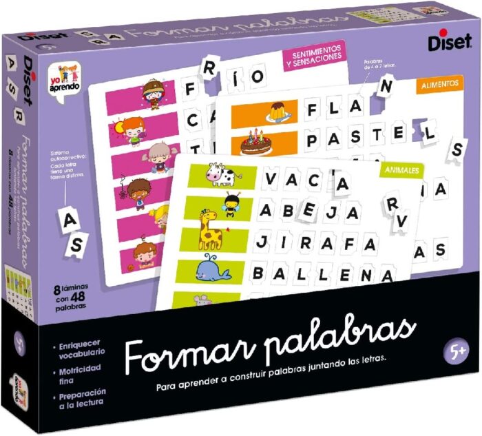 FORMAR PALABRAS, JUEGO EDUCATIVO PARA APRENDER - Imagen 3