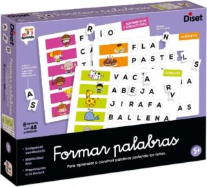 FORMAR PALABRAS, JUEGO EDUCATIVO PARA APRENDER