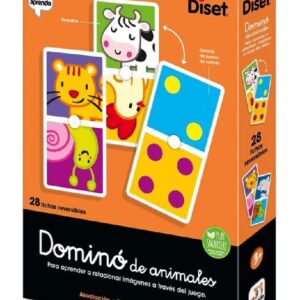 DOMINÓ ANIMALES REVERSIBLE