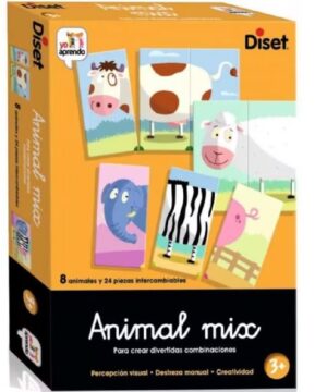 JUEGO EDUCATIVO ANIMAL MIX