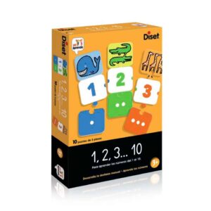 DISET JUEGO EDUCATIVO 1,2,3.. 10