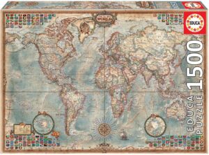 PUZZLE MAPAMUNDI 1500 PIEZAS