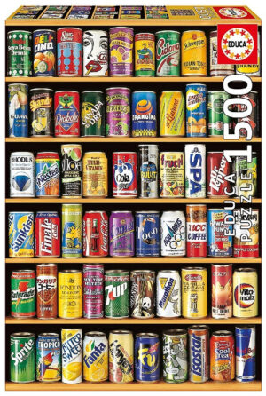 Puzzle 1500 latas