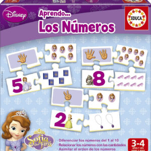 APRENDO LOS NUMEROS PRINCESA SOFIA