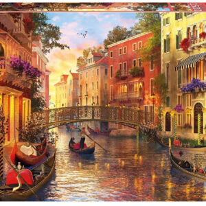 Puzzle 1500 atardecer en venecia