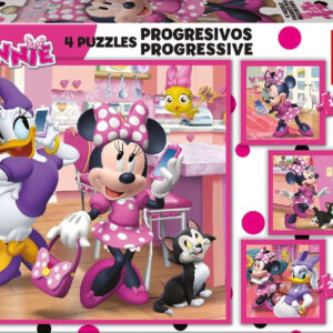 Puzzle progresivos minnie happy helpers 12-16-20-25