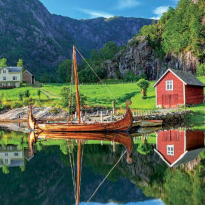 PUZZLE 1500 PIEZAS BARCO VIKINGO