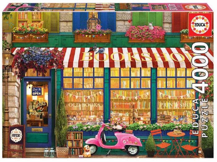PUZZLE 4000 PIEZAS LIBRERIA VINTAGE - Imagen 1