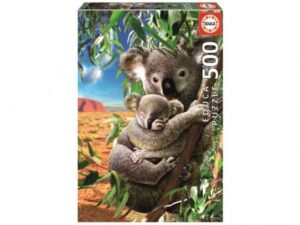 PUZZLE 500 PIEZAS KOALA CON SU CAHORRO