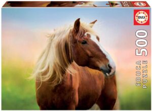 PUZZLE 500 PIEZAS  CABALLO AL AMANECER