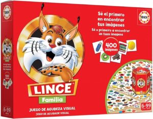 Lince Familia 400 Imágenes - Juego de Mesa Educa