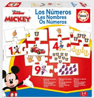 Los números - Mickey and Friends 3 a 4 años