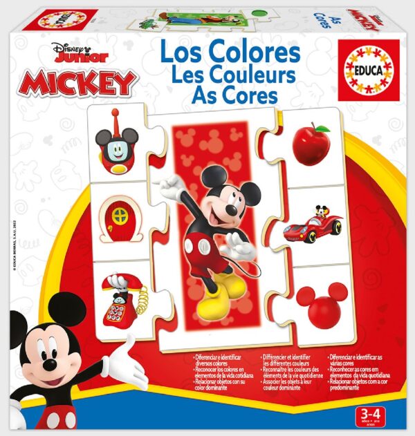 APRENDO LOS COLORES MICKEY AND FRIENDS