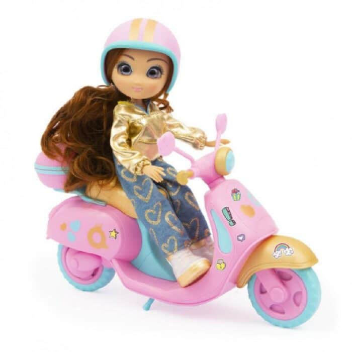 MUÑECA UNIQUE EYES FUN RIDE CON MOTO (SURTIDO) - Imagen 5