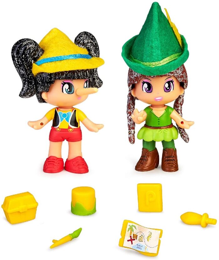 PINYPON CUENTOS 2 FIGURAS - PINOCHO Y PETER PAN - Imagen 2