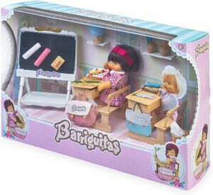 BARRIGUITAS ESCUELA CON FIGURA DE BEBÉ