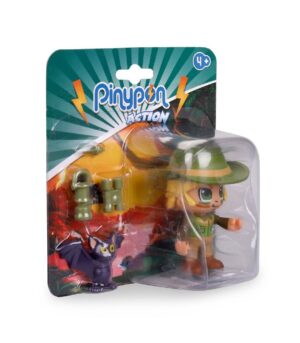 FIGURA PINYPON ACTION WILD CON MURCIELAGO