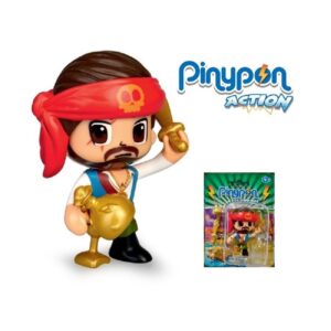 PINYPON ACTION -  FIGURA PIRATA MORENO
