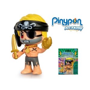 PINYPON ACTION -  FIGURA PIRATA PELO RUBIO