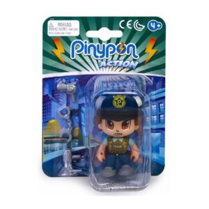 PINYPON ACTION - FIGURA POLICIAS ESPECIALISTAS SQUAD BOSS
