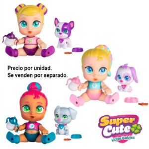 SUPER CUTE LITTLE BABIES MINI GLITZY COOL MASCOTA