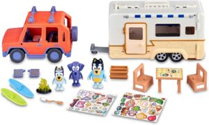 BLUEY - SET FAMILY CRUISER + CAMPERVAN
